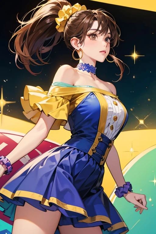 obra-prima, alta qualidade, uma mulher pirata 24yo, usando um violino, de olhos vermelhos, cabelo pretos compridos, pernas cruzadas, olhos vermelhos, roupa pirata preta, perfect jawline, pele texturizada, sardas, olhar raivoso, raios solares, seawater, oceano, atmosfera brilhante, 8k, uhd, absurdres, navio pirata atras, cobra amarela gigante do seu lado