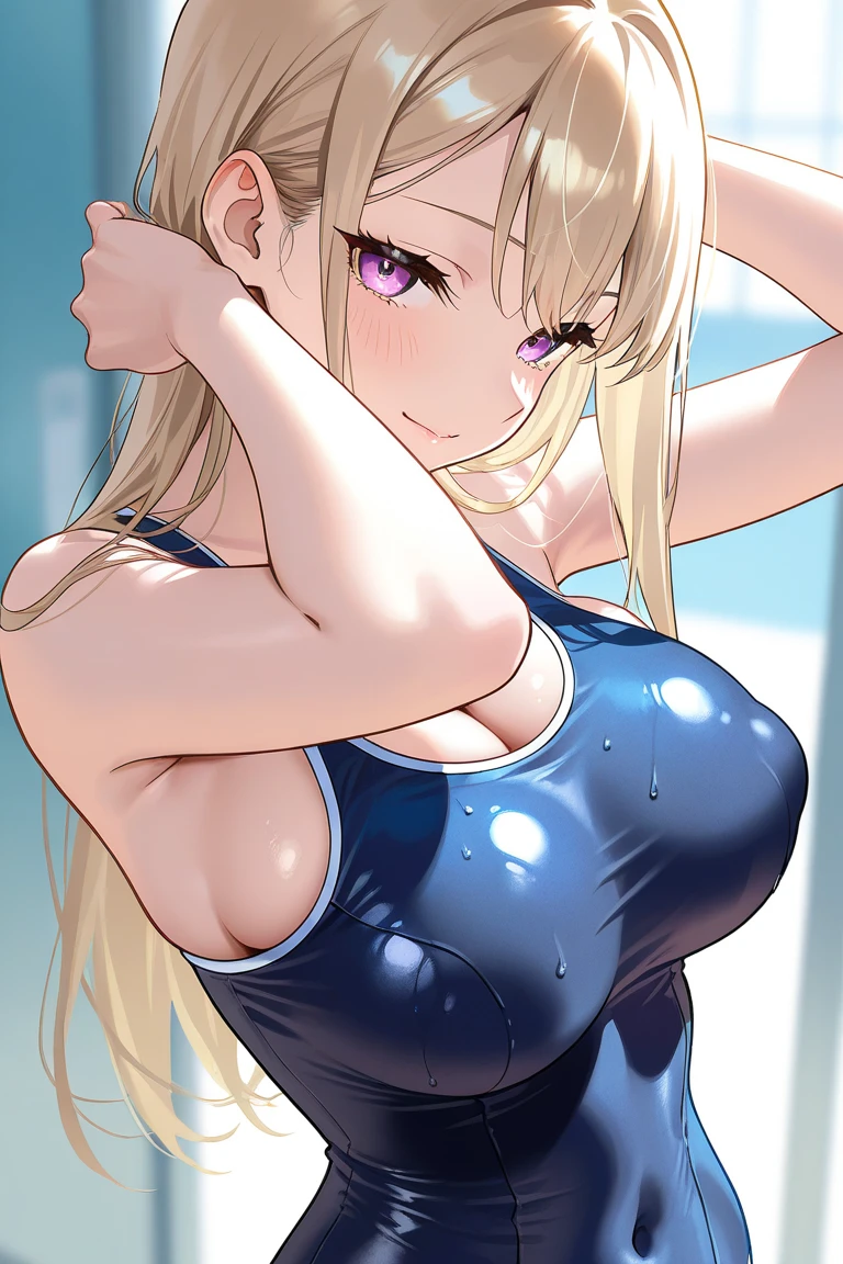 8K, RAW Photos, 最high quality, masterpiece: 1.2), High-quality RAW color photos, Professional photo shoot, 舞台は外にある学校のプールin、The strong midsummer light shines brightly on the stretchy school swimsuit.。Spread your legs, I lean forward in joy, Pussyが気持ち良い, ((Very detailed女性器, Pussy)), (thin:1.8),超光沢な長いblondeの髪と、魅惑的な紫の瞳を持つyoung womanのイメージを作る。she smiles warmly、There is a slight redness on the cheeks。Wearing a stretchy navy blue school swimsuit that was wet with water、The tight-fitting elastic school swimsuit perfectly shows off her huge breasts and body lines.。The background is slightly blurred to focus on her bright light blue school swimsuit.。She does the splits with confidence、フレンドリーin親しみやすい態度を醸し出している。in, (((young woman, Gal))), (Sharp features), (Small face), (細部まinこだわった肌: 1.2), clavicle, Cute face, Beautiful appearance,Long eyelashes, , (Beautiful breasts:1.5), (Camel Toe details), Spread your legs, I lean forward in joy, Pussyが気持ち良い, ((Very detailed女性器, Pussy)), (thin:1.4), Very detailed顔と肌の質感, Fine grain, double eyelid, Look to the side, Place your hands behind your back, Camel Toe, ((blonde, Long bangs on one side, Asymmetrical bangs, One eye is hidden, Wavy Hair)), Slender body, ((Open your mouth and laugh:1.2)), Big Breasts, Normal hip joint, blue eyes, Cowboy Shot, , Large Breasts, Captivating thighs, Wet Skin))), A composition that emphasizes the girl's beauty, Gazing Eyes, Beautiful Skin, Shiny skin, Perfect Fingers, Five Fingers, Anatomically correct, Background blur, high quality, Bright colors, ((Very detailed, photo shoot))流れるような長いblondeの髪と、魅惑的な紫の瞳を持つyoung womanのイメージを作る。she smiles warmly、There is a slight redness on the cheeks。Wearing a light blue swimsuit wet with water、The tight-fitting swimsuit perfectly shows off her body lines.。舞台は学校のプールin、The strong midsummer light shines brightly on the light blue school swimsuit.。背景に少しぼかしを入れて彼女に8K, RAW Photos, 最high quality, masterpiece: 1.2), High-quality RAW color photos, Professional photo focusing on school swimsuit。She sits with her legs spread apart with confidence.、フレンドリーin親しみやすい態度を醸し出している。Highlight bright light blue one piece swimsuit swimwear。ような長いblondeの髪と、魅惑的な紫の瞳を持つyoung womanのイメージを作る。she smiles warmly、There is a slight redness on the cheeks。Wearing a light blue school swimsuit wet with water、The tight-fitting swimsuit perfectly shows off her body lines.。The background is slightly blurred to focus on her bright light blue school swimsuit.。She does the splits with confidence、フレンドリーin親しみやすい態度を醸し出している。in, (((young woman, Gal))), (Sharp features), (Small face),細部まinこだわった肌: 1.2), clavicle, Cute face, Beautiful appearance,Long eyelashes, , (Beautiful breasts:1.5 (Camel Toe details), Very detailed顔と肌の質感, Fine grain, double eyelid, Look to the side, Place your hands behind your back, Camel Toe, ((blonde, Long bangs on one side, Asymmetrical bangs, One eye is hidden, Wavy Hair)), Slender body, ((Open your mouth and laugh:1.2)), Big Breasts, Normal hip joint, blue eyes, Cowboy Shot, , Large Breasts, Captivating thighs, Wet Skin))), A composition that emphasizes the girl's beauty, Gazing Eyes, Beautiful Skin, Shiny skin, Perfect Fingers, Five Fingers, Anatomically correct, Background blur, high quality, Bright colors, ((Very detailed, photo shoot))流れるような長いblondeの髪と、魅惑的な紫の瞳を持つyoung womanのイメージを作る。she smiles warmly、There is a slight redness on the cheeks。Wearing a light blue swimsuit wet with water、The tight-fitting swimsuit perfectly shows off her body lines.。舞台は学校のプールin、The strong midsummer light shines brightly on the light blue school swimsuit.。The background is slightly blurred to focus on her maroon school swimsuit.。she stands confidently、フレンドリーin親しみやすい態度を醸し出している。With legs spread in an M-shape。Always focus on the crotch of the one-piece swimsuit
