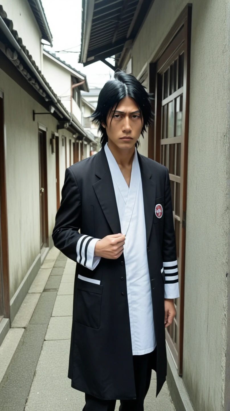 Makima aus dem Anime chainsaw man in Real Madrid Trikot 