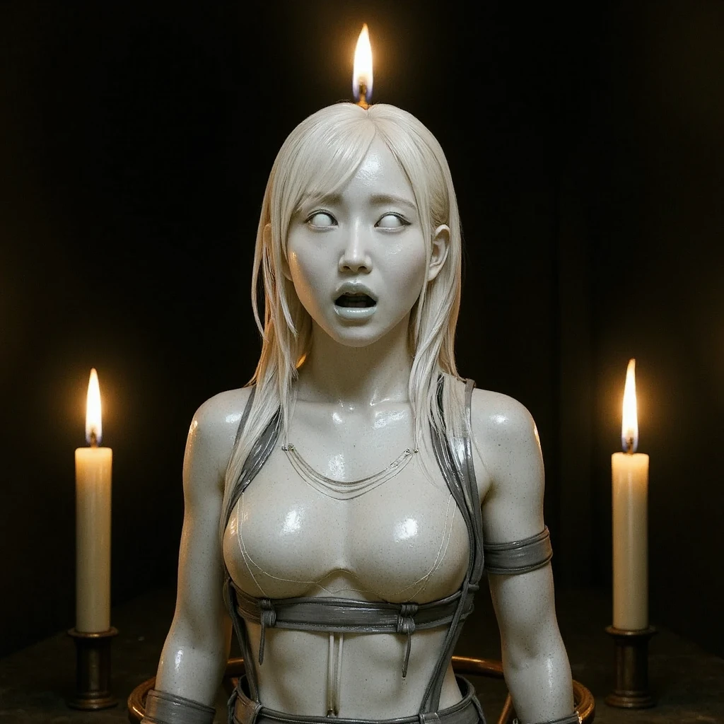 (8k, RAW, Photorealistic: 1.25), (1girl), Realistic, Cinematic Light, (Action Pose: 1.4), (Dark Shot: 1.4), (High Detail Skin: 1.4), Platinum Gold Hair, Beautiful Woman Covered with Jewels, (Highly Detailed Bronze Armor;1), Green Eyes, Sunlight, Through Dark Forest, Sunlight, Through Trees, 8 Life-Size, Chic body, (highest quality)), Tyndall effect, add depth to the image with backlight effect, Perfect anatomy, (fantasy warrior:1), (big breasts:1.1), (nearly naked:1),