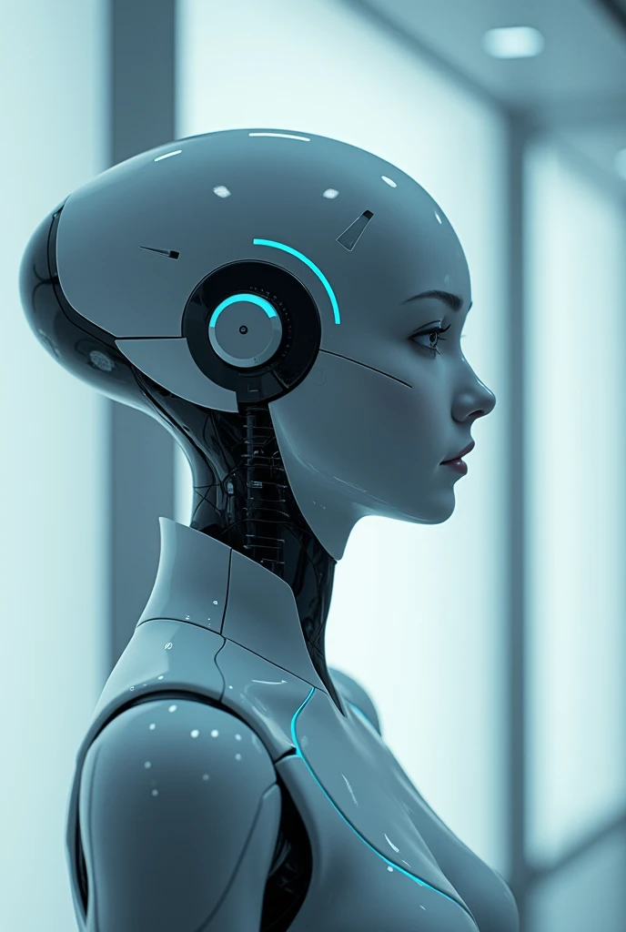electronic system on head humanoid |cyborg woman| with a visible detailed brain| with a visible detailed heart| muscles cable wires| biopunk| cybernetic| cyberpunk| white marble bust| canon m50| 100mm| sharp focus| smooth| hyperrealism| highly detailed| intricate details| carved by michelangelo