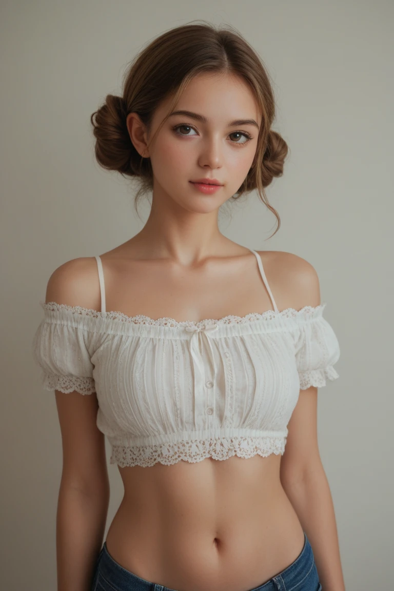 A cute girl, perfect face, beautifull 15 years old girl, skinny body, slim body, UHD, masterpiece, ccurate, anatomically correct, super detail , high details eyes, high quality, best quality eyes, highres, 8k