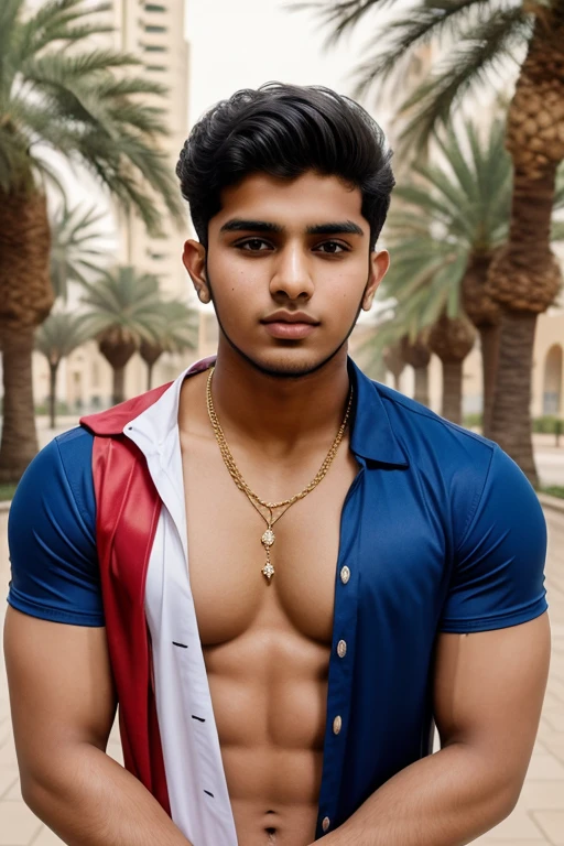21 years old arabic boy with fair skin