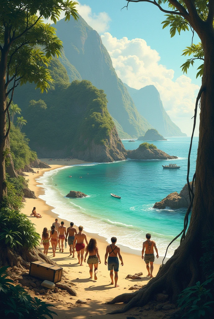 An image with these titles: catch, climb,cook, dance, dive, fly, jump, Run, Single, swin