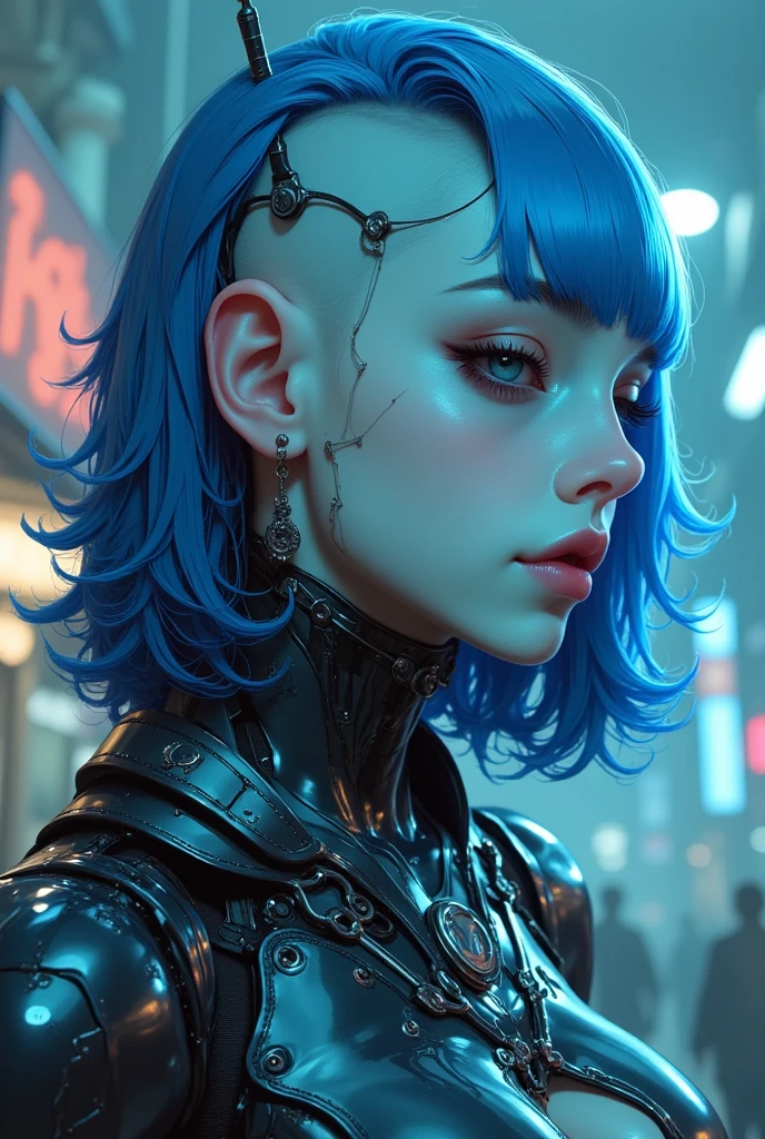 punk hair style, (natural skin texture), nightsky, (hyperdetailed:1.2), ((1boy)), 80mm, skin pores, (azure blue eyes:1.233), harsh cinematic light, high saturation and smoothness, power_lines, metallic, extremely detailed CG unity 8k wallpaper, figurative, close-up, professional photograph of a beautiful gorgeous european girl in party clothing,