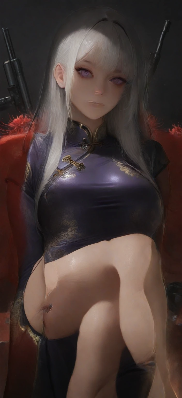 8K、豪華なwhite shirt,Red and silver jacketを身に着けた妖艶なサキュバス.,super beautiful(like the real thing)、gorgeous red and black pants,Women of Araphed、Beautiful wavy silver hair、big and full breasts、5d cgi anime fantasy artwork、Fan Art Mayo Art Station、デジタルfantasy art)、wallop loss draw、壮大なfantasy artスタイル、beautiful succubus、charm、Beautiful fangs、looking at the viewer、captivating gaze、laughter、masterpiece,masterpiece,Photorealistic RAW photos of the highest quality。bright colors,rich colors, Backlight, cinematic lighting, film grain, to be born, 50MM lens, Nikon D850,realistic skin,fantasy art,character art,ultra high resolution,realistic scale skin,goddess of evil,horn of evil god,Macho with a muscular slender body,Severely cracked abdominal muscles,golden eyes(Golden Glitter Effect),Severely cracked abdominal muscles(超realistic skin),smile,white shirt,Red and silver jacket,beach,
