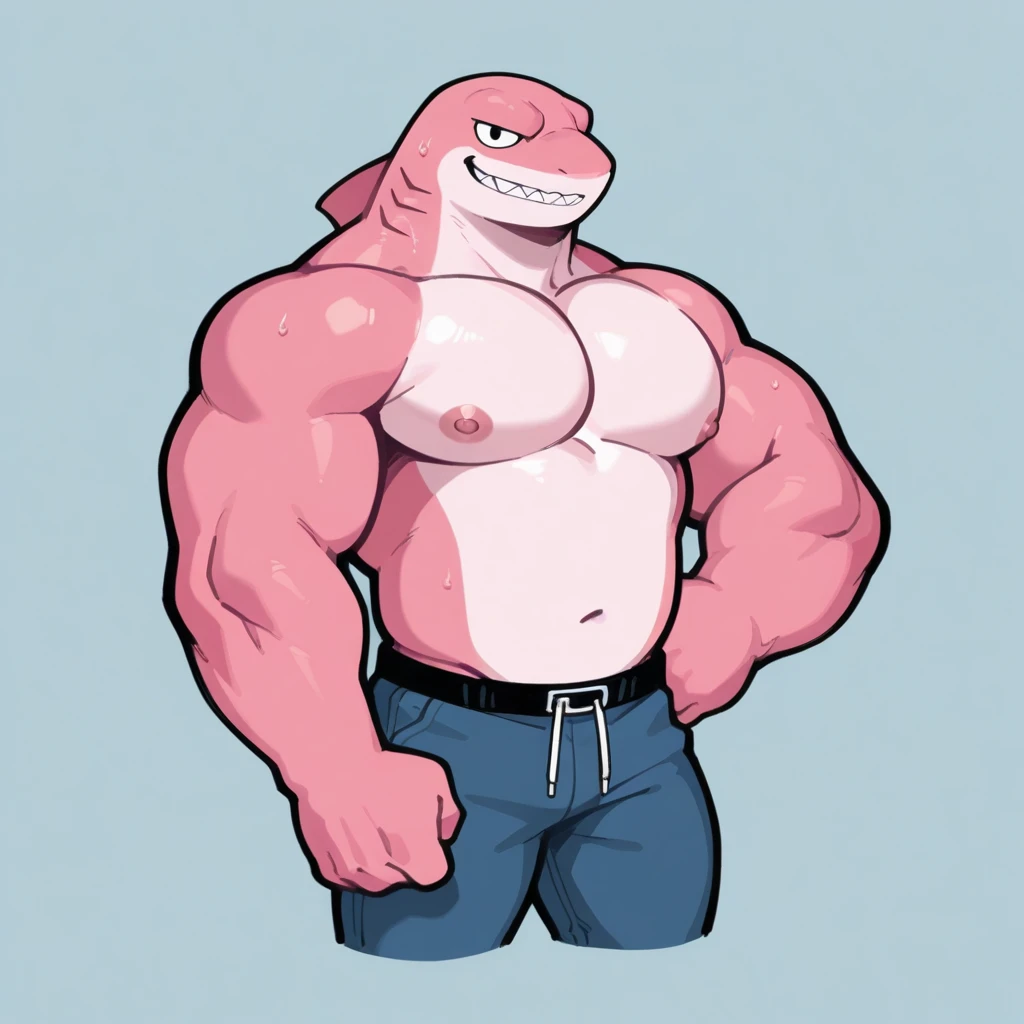 Muscular gay dragon with a large detailed dickMuscular gay shark with a large detailed dick