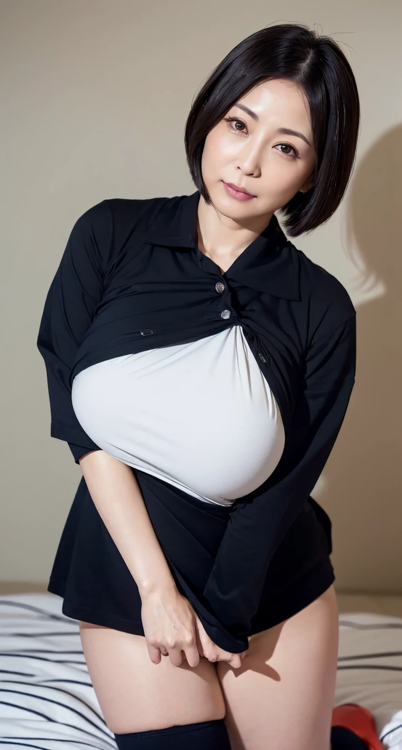 8K,((Great beauty)),(Lace underwear),original photo,(best quality),(masterpiece:1.85),Super detailed,Super Resolution,Professional lighting, Bright Lights ,Photon Mapping, Physically Based Rendering,(The real situation:1.95),(Look into the camera),High-resolution RAW color photos,Professional photos,Very detailed and beautiful,Very detailed content,Stunning details,huge文件大小,Official Art,極為細緻的CG統一8K, 8K ,8k wallpaper,High quality wallpaper,Extreme light and shadow,Work,Rich in details,美丽的Japanese woman在高细节,Very rich facial details,Very detailed eyes,Extremely delicate skin, Finger details are very rich, highly detailed nose, The mouth is very delicate, Perfect anatomical structure, Very detailed background, Meticulous clothes,(Japanese woman),((old)), (100 years old),(in a room full of clutter),Japanese woman, Lovely woman, Famous Japanese idols, 可爱的Large Breasts, entity, huge,White skin, Radiant Skin, shining,(细节是huge),(Large Breasts:1.7), (下垂的Large Breasts :1.5), (Large Breasts下垂到腹部),Handsome figure,((Hair tied into a bun)), brown hair, ( Smile:1.2), 可爱的Large Breasts, (Mature), Pretty Face, Realistic face, Exquisite eyes, Drooping eyes, earrings, room accommodation, street, Station 3D shape, Dynamic Lighting,(((full-body shot))),(((Portrait Photos))),