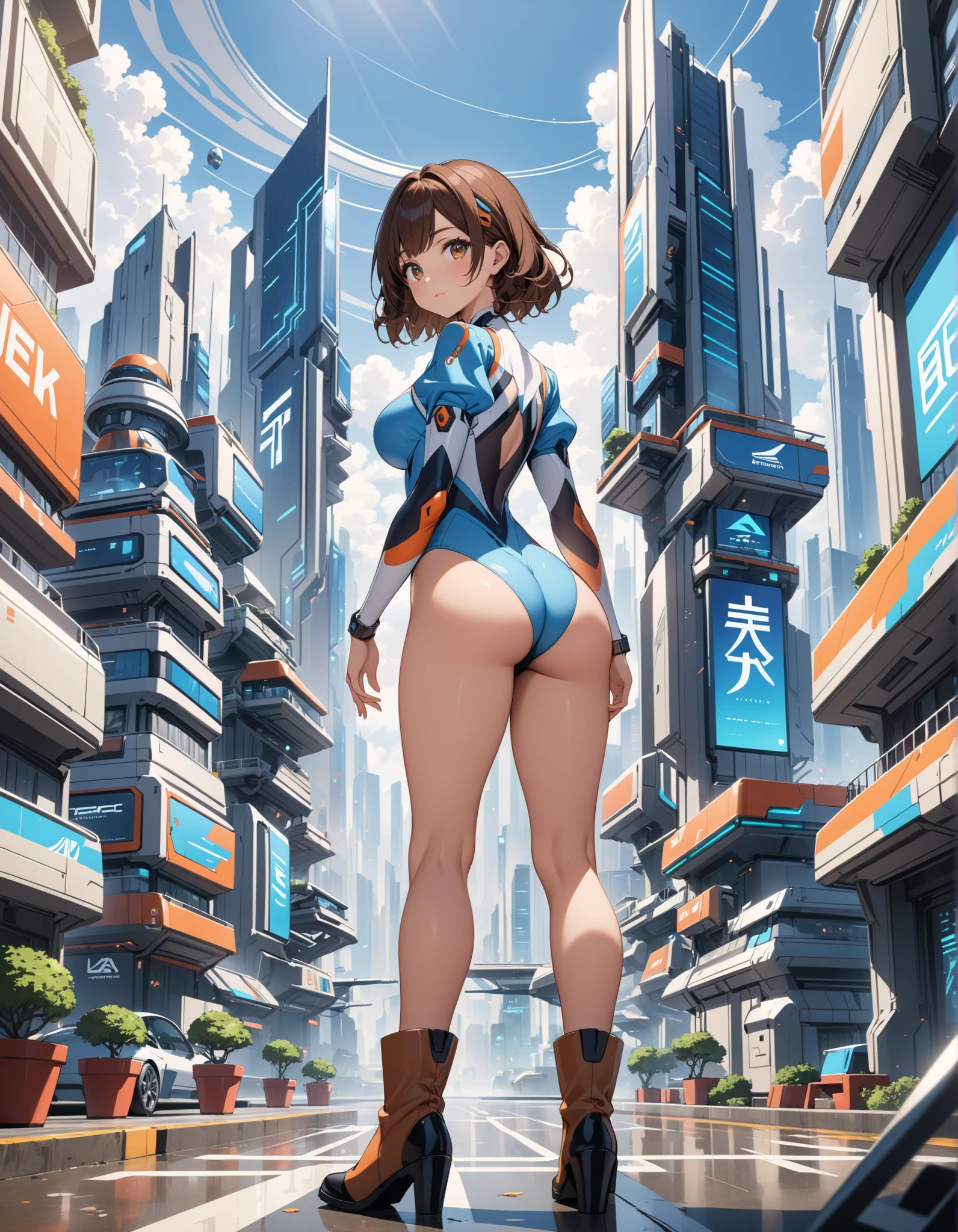Sexy women afte run