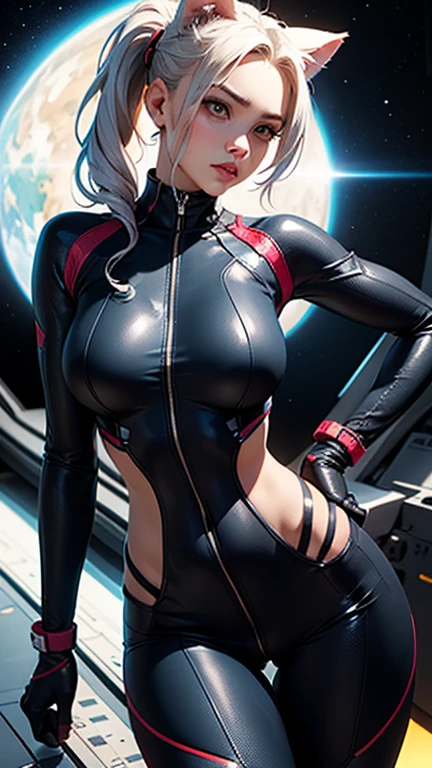 (((Young White Woman))), ((Best Quality)), ((Masterpiece)), (Detail: 1.4), 3D, A Beautiful Cyberpunk Woman with Simon Bisley-style micro thong, Genesis evangelion neon style clothing, 2-piece clothing, Long silver hair, arm tatoo, cybernetic hands, cyborg, transformer, mech, cyberpunk, gundam, hold katana, pastel, Centered, scale to fit the dimensions, nffsw (High dynamic range),Ray tracing,NVIDIA RTX,Hyper-Resolution,Unreal 5,Subsurface Dispersion, PBR Texture, Post-processing, Anisotropy Filtering, depth of fields, Maximum clarity and sharpness, Multilayer textures, Albedo and specular maps, Surface Shading, accurate simulation of light and material interactions, Perfect proportions, Octane Render, Two-tone lighting, Wide aperture, Low ISO, White Balance, thirds rule, 8K Raw, Crysisnanosuit,loraeyes,nijistyle,pantyhose, freckles, nsfw, sexual pose ,High detailed, 300dpi, pornstar, ((((white background))), (((sexy pose))), (((flirt))), Blue eyes