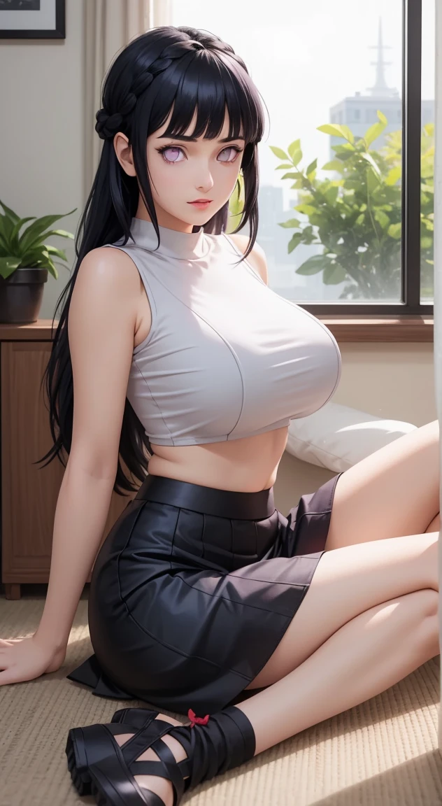Asian,big boobies, long hair, black hair, Eyes red, curvilhada,large hip,legs thick,big-ass