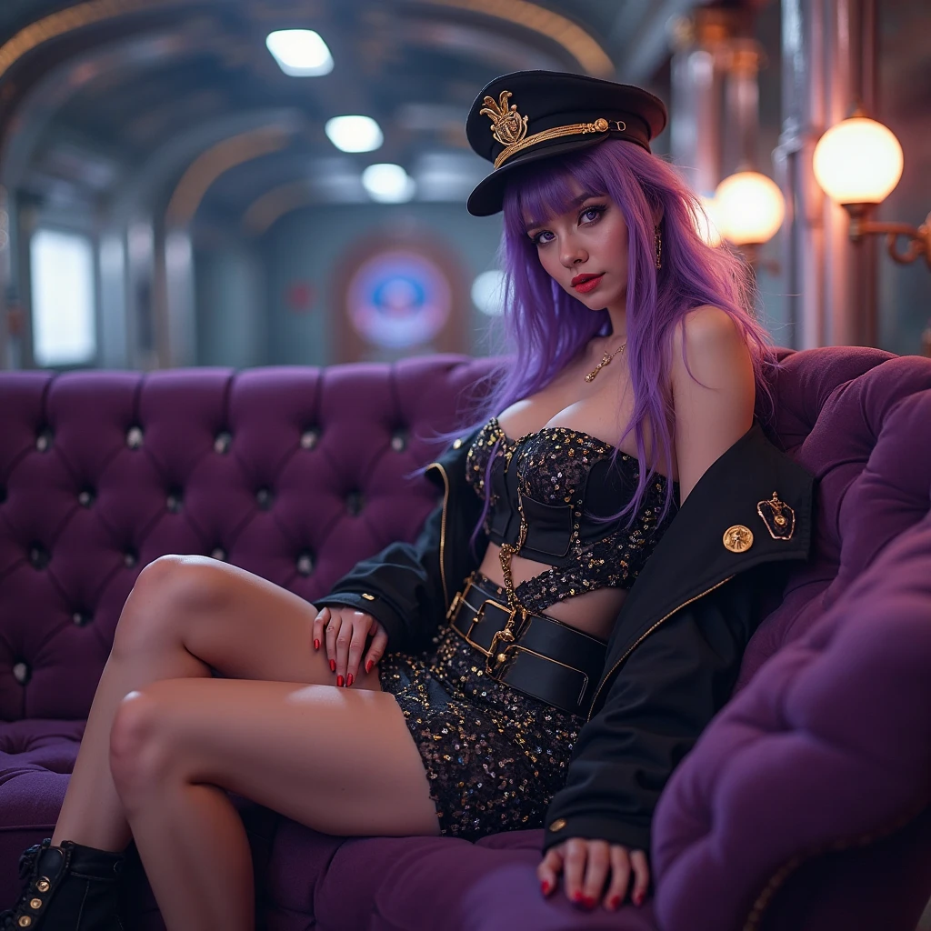 (full bodyesbian:2),(1girll:1.2),(Reveal high heels,A perfect match to the picture:1.1), (anatomy correct:1.3), (Extra long stockings:1.2),(Cyberpunk city characters|Underground|At the summit|on a snowy mountain|over the sea|in the water|On the boat|Top of high-rise building|On the street|in woods|at the lakes|In front of the waterfall|in an airplane|In space|In the palace|In glass|In the sewers|In the mud|in a Petri dish|In nuclear wastewater|In venom|The metropolis of the future|In the deep sea|:1.1),,(Wear the Golden Saint Seiya tights:1.4), (Polished pointed toe heels:1.2), (Stockings reflective:1.2),(In pink|amarelo|blue colors|green color|red colour|white colors|black in color|purpleish color|greys|Beige|Flesh-colored:1.2),(Accurate and perfect face:1.4),A shallow laugh,,hyper HD, Ray traching, reflective light,structurally correct, Award-Awarded, high detal, lightand shade contrast, Face lighting,cinmatic lighting, tmasterpiece, super detailing, high high quality, high detal, best qualityer, 16k,