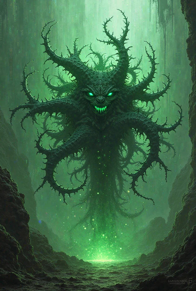 dark swamp eldritch monster rising out of the water moss slime vines tentacles fireflies midnight moonlight backlight (masterpiece:1.2) (illustration:1.2) (best quality) (detailed) (intricate) (8k) (HDR) (wallpaper) (cinematic lighting) (sharp focus)