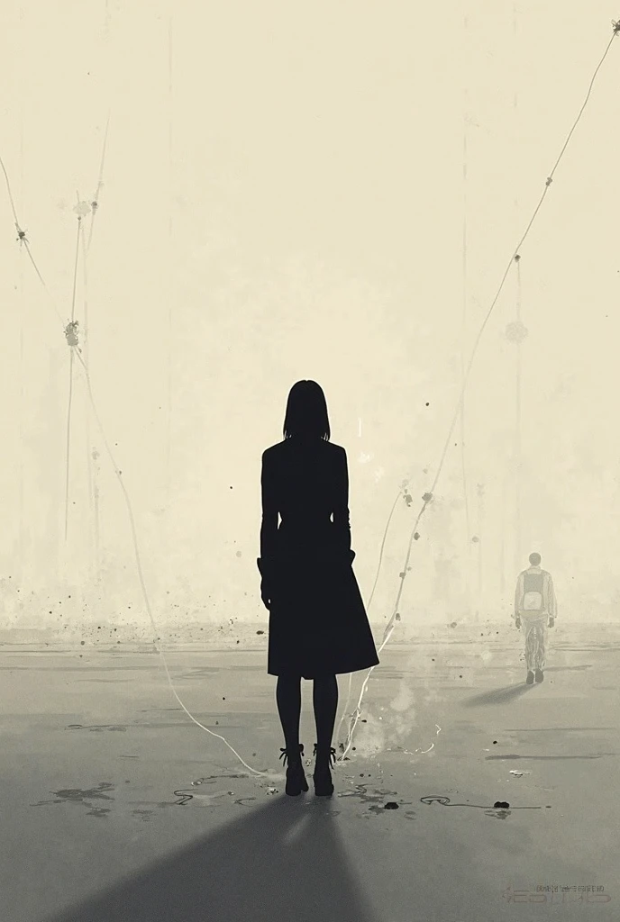 ((Full body):1.2),((Selective color):1.1), Drawing of a Karasu Tengu in Black Trench Coat with Red Eye, silhouette of crow in background, smooth lines, fine art piece, Express expressions and postures through ink contrast, emphasize light, shadow and space. figurative art, (best quality, 4K, 8k, high resolution,masterpiece:1.2) ,(actual, photoactual, photo-actual:1.37). ((perfect_composition, perfect_design, perfect_layout, perfect_detail, ultra_detailed)), ((enhance_all, fix_everything)), More Detail, Enhance.