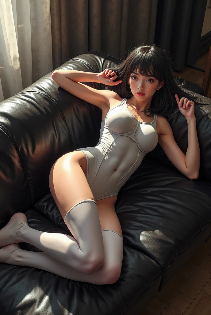 best_quality,very_detailed,realistic_style,1_child:1.2,14_year_old,slim_body,long_slim_legs,narrow_crouch,pussy_juice,white_sports_swimsuit,Ultra_sheer_swimsuit,lyding_down,open_legs,tiny_breast,from_below,full_body:1.3,tempting_face,moody_light --auto --s2