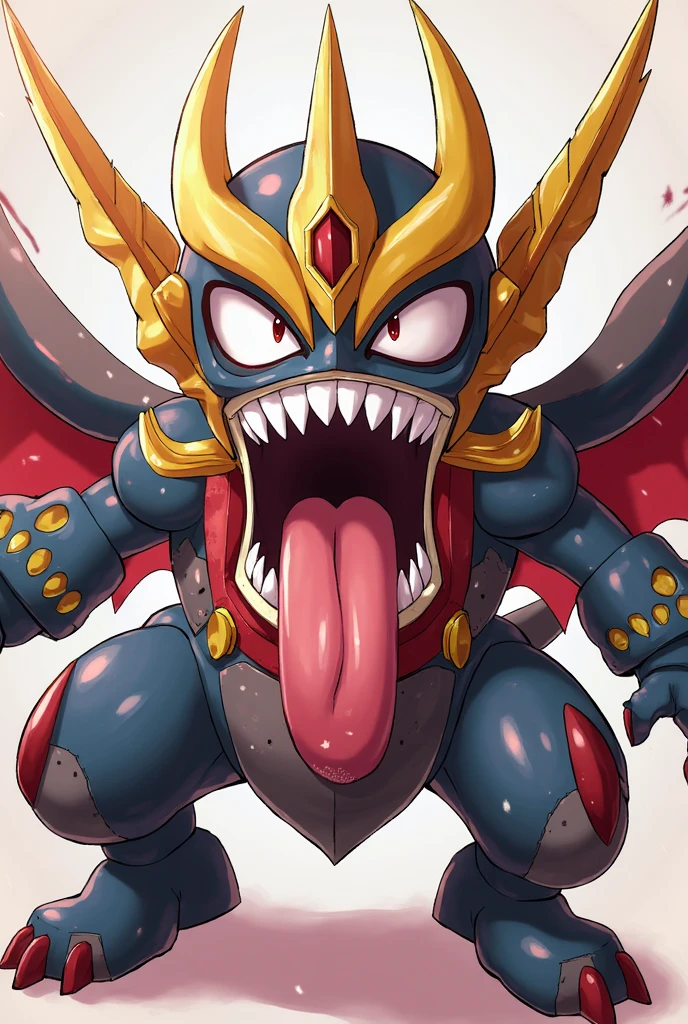 A young boy with devil-like wings,Mouth wide open with expression of pain,Sweating and drooling profusely,Semen dripping from his huge erect penis,A strong, well-trained body like a bodybuilder,A large amount of ,Orgy,self-sucking,Masturbation,Hero Suit,Crying face,Hero Suit