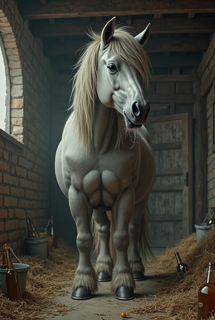 (by darkgem:1.4), masterpiece, best details, real life, depth of field, detailed background, (bright lighting:1.4), nude, solo, (anthro), genitals, with bushy pubic hair and armpit hair, enjoyment, attitude, clear details, powerful, pleasure, self-pleasure, perfect hands, covered in fur, genital close up, fangs, tongue, paws, claws, tail, detailed nipples, ((anthro female horse:1.4), sexy girl woman, monster girl, femme, hairy pussy, exposed vagina, (breasts:1.2)), (musky, body odour:1.4), (leaning towards viewer, leaning forwards, leaning over viewer), (riding dick, penetration, penis in vagina, pov), ((transformation))