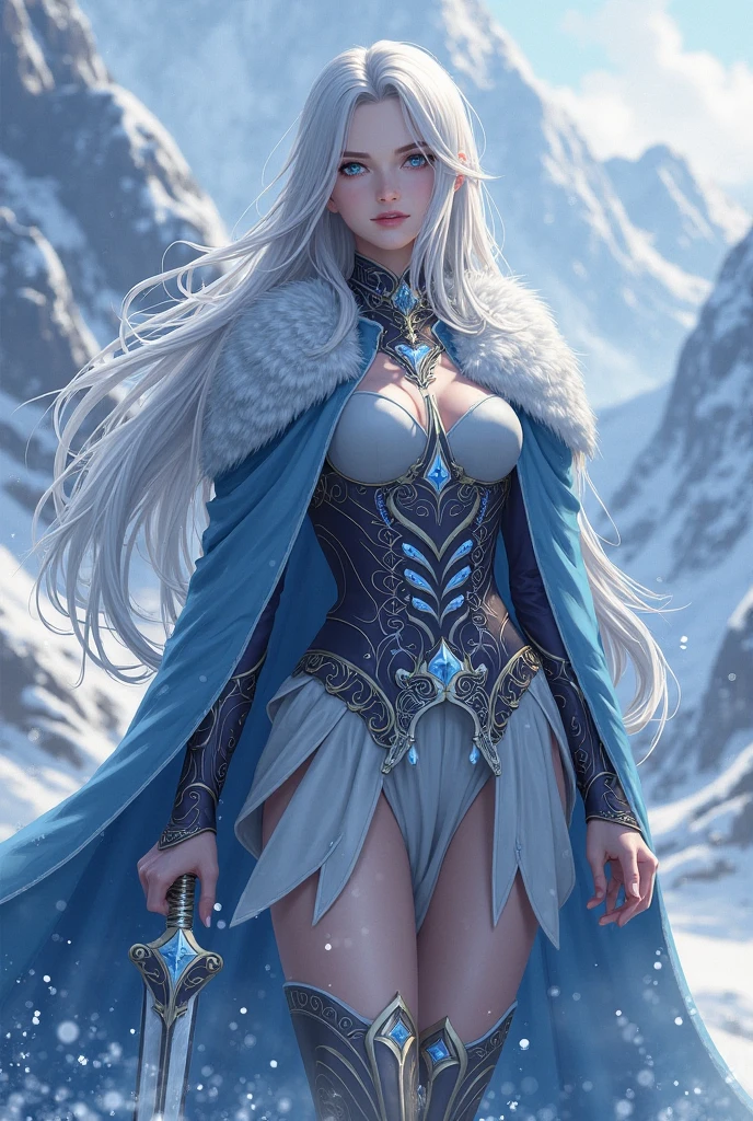(8K, High Quality, High Details, UHD, Porcelain Skin, Masterpiece: 1.2), Shiny Eyes, Thick Forest, Small Lake with Waterfalls, Flower Petals by the Lake, LUSH VEGETATION, Cute Woman, Detailed & Perfect Face, Detailed & Beautiful Eyes, Ultra Detailed Tits, Extremely Shaped Tits, (Skimpy Clothes), By T-shirt You Can See Nipples, By Panties You Can See Pussy, Extremely Shaped Nipples, Wet Neckline, Wet White T-Shirt, It's Raining, Extreme Details Description, vivid colors, (the girl's pose is provocative, sexy, erotic and seductive), cameltoe, Vibrant Colors, Bright Magic Aura, Ethereal Lighting, White Haired Woman in Skimpy Outfit Stands in the Snow, Fantasy Art Style, 8K Fantasy Art, Fantasy Woman, Epic Fantasy Art Style, Digital Fantasy Art), Karol Bak UHD, Epic Fantasy Digital Art Style, Beautiful Fantasy Art, 8k Fantasy Art, Fantasy Artwork