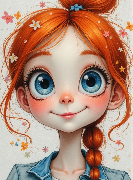 a 3-year-old child (((sorrindo))), Embracing a book, (((symmetric, Pose frontal))) , (((vestido cor verrmelha))), 8k foto retrato suave, (((Olhos brilhantes cor AZUL))), Por Lilia Alvarado, lovely digital painting, menina bonita, retrato bonito da menina, foto retrato close-up, medium portrait soft light, imagem retrato bonita, luz suave do retrato, retrato da menina, retrato fotorrealista, (((red hair))) , (((Trees Scenario)))