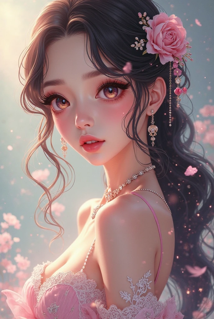 Name Yuza with background beauty flowers