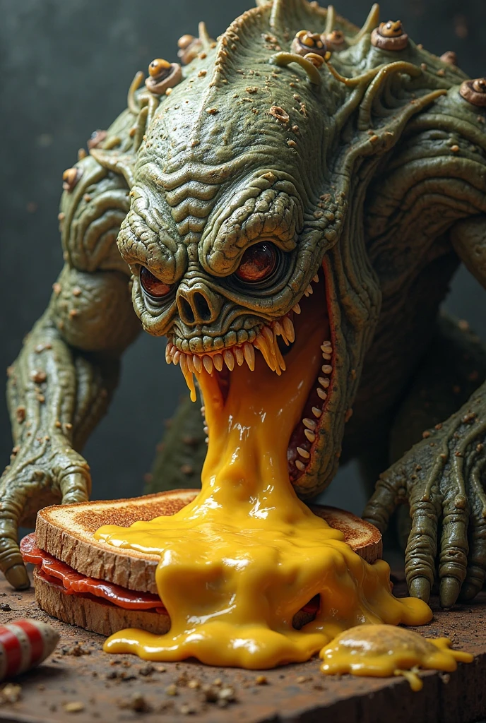 Sandwich maker bad monster