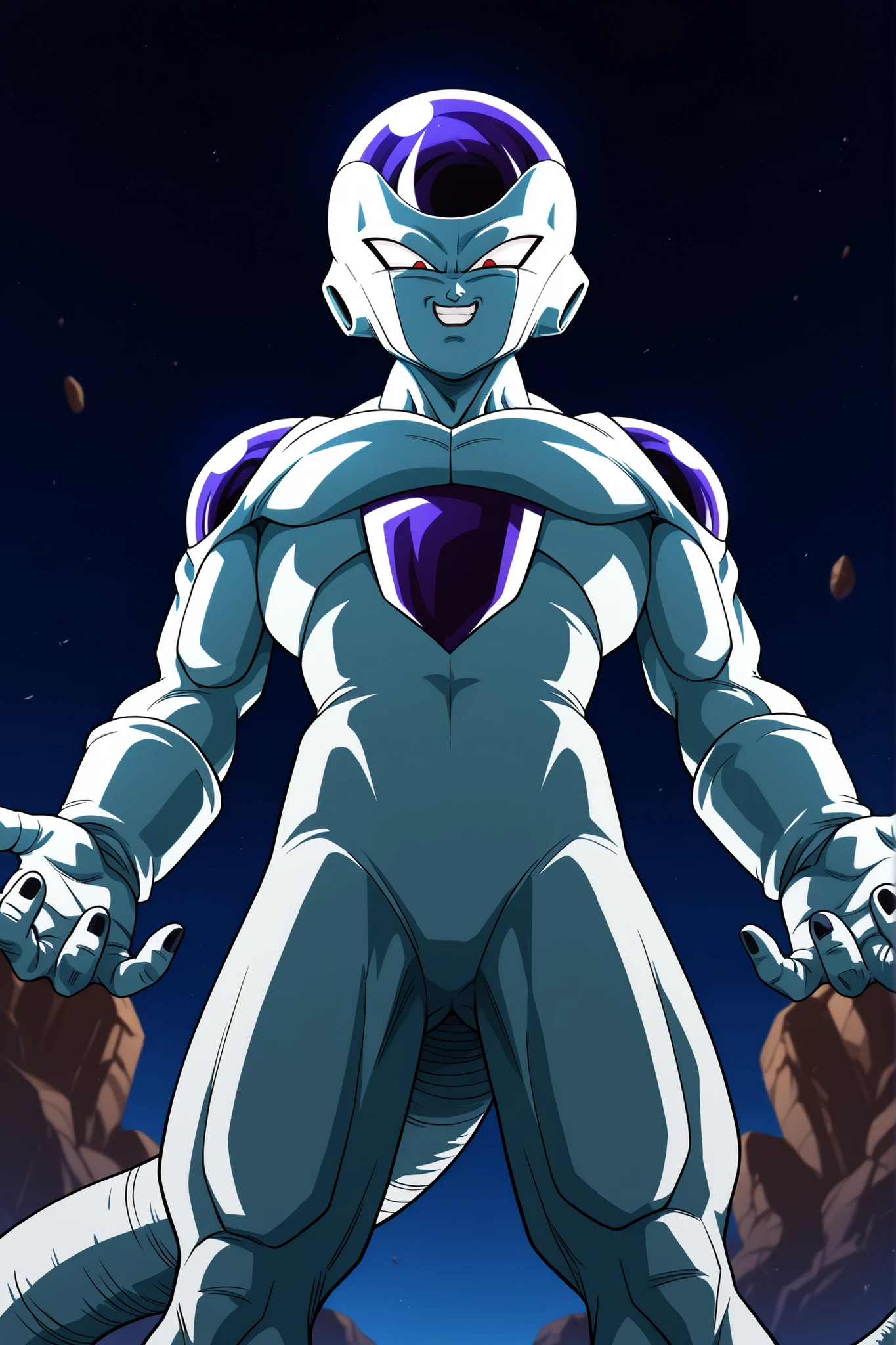 Frieza\(Dragon Ball\)、grin,
