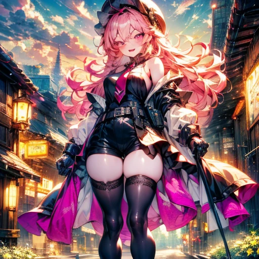 (hyperrealistisch), (Illustration), (hight resolution), (8K), (extrem detailliert), (beste Illustration), (beautiful detailed eyes), (best quality), (super detailliert), (Meisterwerk), (Teppich), (detailliertes Gesicht), (dynamische Pose), 4 girls, schwarzer plissierter Minirock, Gewelltes schwarzes Haar, on a busy street in London , heterochrome Augen, ((high heeled boots)), very huge breasts, lange Beine, Strafft die Bauchmuskeln, (shiny black stockings), (No panty), (kein BH), glitzernder Schmuck, Handtaschen, Trophy Doll, Barbie Puppe, Latexpuppe