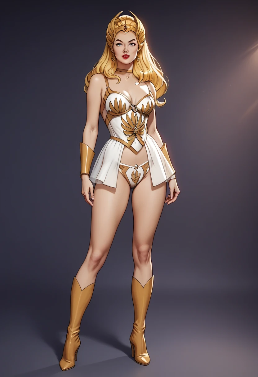 Comic drawing of upper body, young pretty girl, sexy, starlight, starlight costume, elbow gloves, (cleavage:1.2), medium blond hair, public park background, trees, sunny day, outside, standing, <lora:starlight-v1:0.85>, epic, cinematic, extreme sharp, extreme detailed, HD, HDR, 8K, best quality, best resolution, intricate, maximalist, masterpiece, thick lines, by pencil and ink, outline, colorful