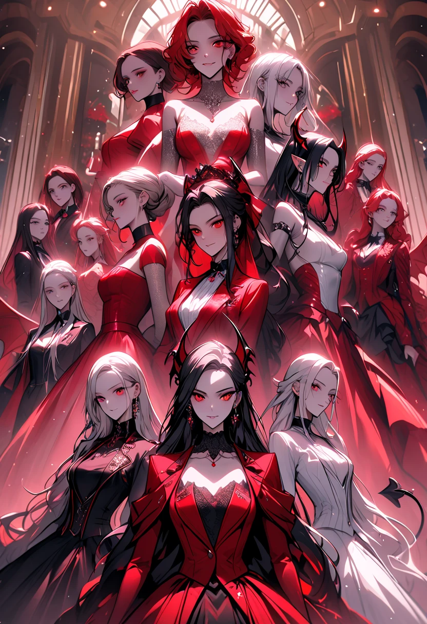 Five female vampires