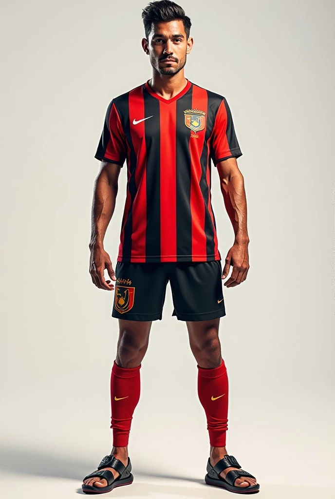 Create the Vasco da Gama uniform sponsored by Jordan using a bit of the basketball uniforms as a base, but as a football uniform 