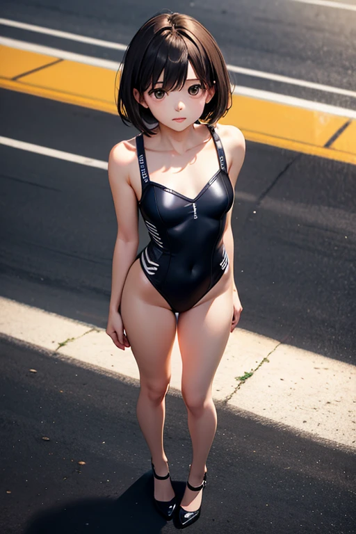 One Young Girl. A slim body. Tanned skin color. The eyes are dark brown. (Hair is curly, black). Corpses lie in the streets, deadly flames rage above the houses. And this whole nightmare of the fiery Apocalypse is the work of one person. The talent of telekinesis lay dormant for many years, only to wake up one day. And then death came to the town. (portrait, digital, pop art, expressionism). (Art by Hsiao-Ron Cheng). (Art by Igor Zenin).
