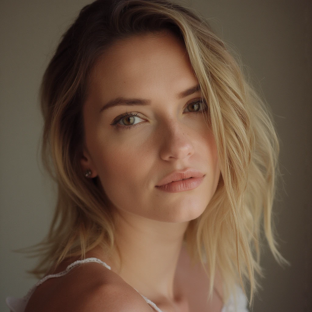 , 25 ans, delicate, poudre de contour, sexy, star war, sexy stormtrooper, stormtrooper cosplay, stormtrooper lingery, intricate details, French touch, cheveux de longueur moyenne, cheveux blonds, yeux bleus, sourire romantique, seductive look, bonne couverture, de nuit, éclairée par les flashes des photographes, skin details, pores de la peau, sexy, Samsung S22 Ultra digital camera, dans une foret humide