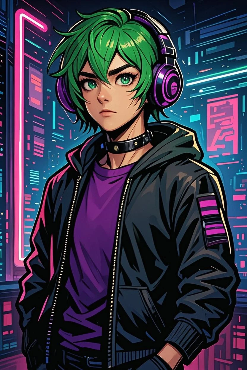 Consume Prilosec,(masterpiece, best illustration, extreme light and shadow), 1boy, solo, transgender male, flat , red hair, green hair, style of Genshin impact, hoyoverse, purple eyes, two tone hair, depth of field, standing in a spaceship, (cyberpunk:1.2), (lens flare, light leak, prismastic), close up, (sci-fi:1.5), shiny skin, cg, (sidelighting), (volumetric lighting),<lora:DuskfallArtV4-10:0.75>