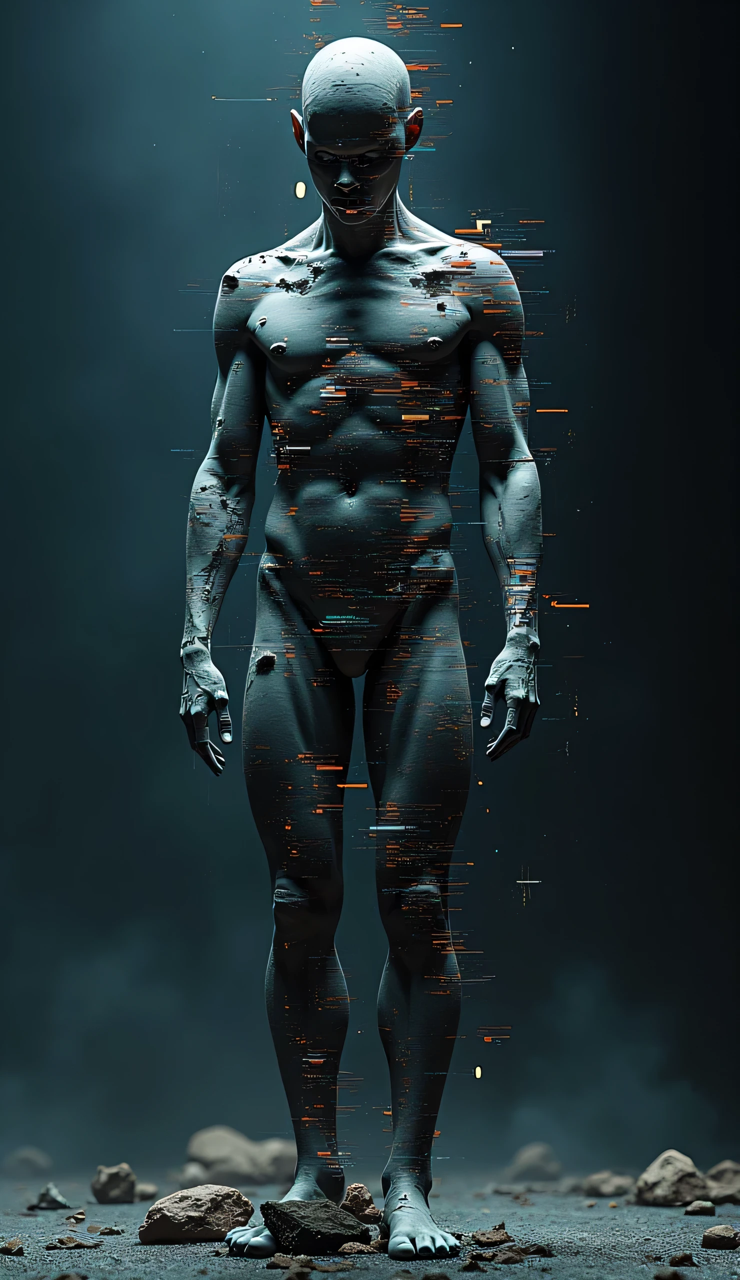 (8K, RAW photo, Highest quality) full-body shot, blue eyes, 18 years old, white pale skin, (black messy hair:1.6), (angry:1.4), (opaque eyes.1.7), (zombie eyes:1.6), (horror:1.8) (((rotten skin:1.5))), (zombie costume:1.5) ((zombie walking:1.4)) (pale skin:1.7), night, (((building ruins.1.5))), Realistic, (((fully naked))), nude, (((1 perfect penis:1.3))), 1 amazing penis, (((1 nice penis:1.2))), 1 beautiful penis, 1 great penis, 1 male penis, mal scrotum, perfect scrotum, male structure, male genitalia handsome man,frontage, Intricate details, Extremely detailed eyes and eyelashes, Muscular male, Manly, masculine, Soft lighting, Cinematic lighting, Portrait, Exposing the pectoral muscles, male model, muscular, ripped, defined body, Digital SLR, hyper qualit, Fujifilm XT3, Crystal clear, 8K UHD, High detail, Ultra photo realsisim, haar, ((Realistic skin), ((pores)), ((high detail skin)), volumettic light, groin, far, complex 3D visualization, high detail, 1 handsome young man (nsfw) looking at the viewer (Pureerosface_V 1:0.6), pure, genuine human skin , (bare chest), muscles, vivid details, hyperrealistic, beautiful background, octane rendering, best quality, masterpiece, extremely detailed, computer graphics, unity, wallpapers (realistic, photorealistic: 1.37), stunning, fine details, masterpiece, best quality, official art, extremely detailed CG unity 8k wallpapers, (((Full Body))), ((Correct body structure)), (((Correct dissection))), (((Depth of field:1.5))), (((blue color correct:1.4))), (((low saturation color correct:1.5)))