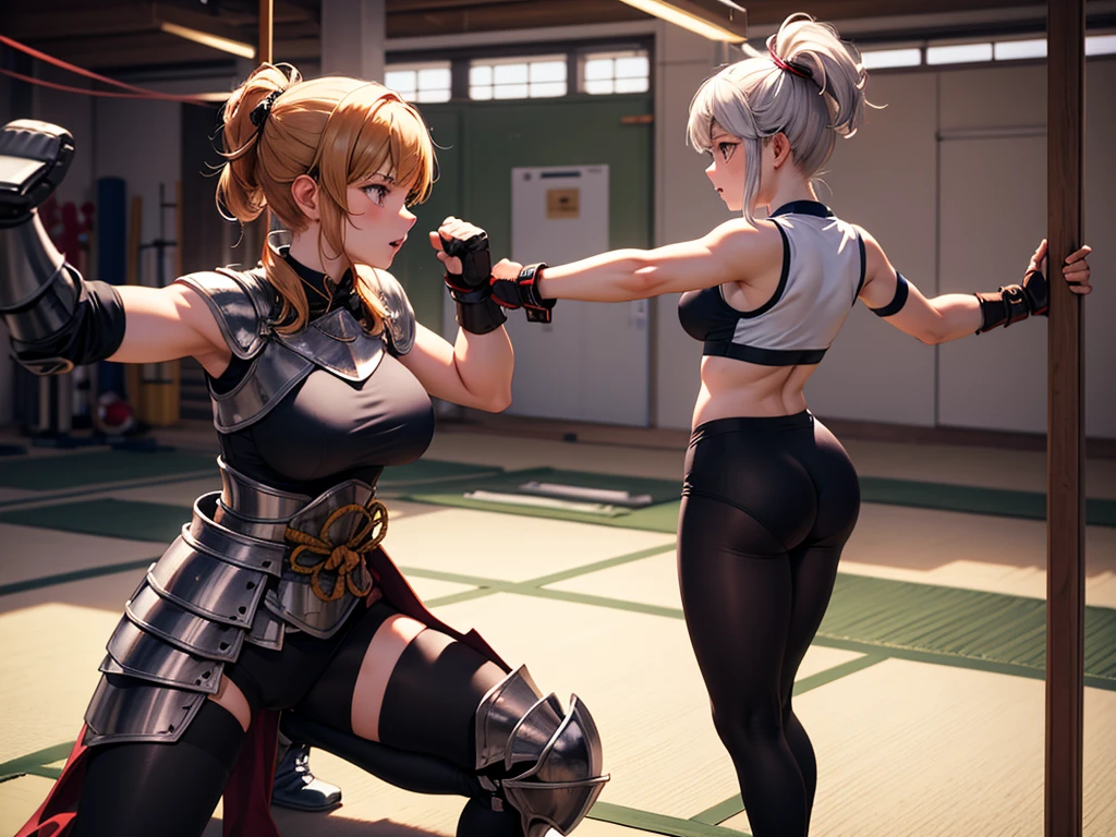 {{{masterpiece}}},Fistfight between women
