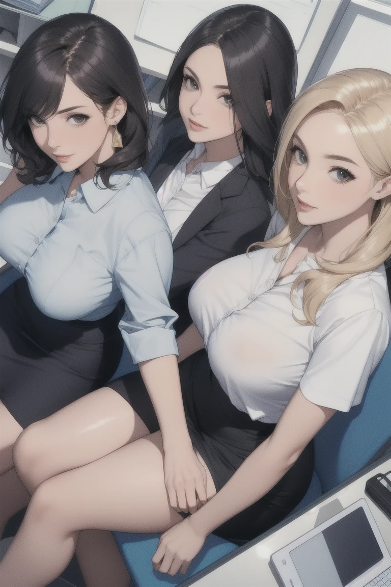 ((Top Quality, 8K, Masterpiece: 1.3)), Sharp Focus: 1.2, Perfect Style, Beautiful, Open Mouth: 1.8, Refreshing Smile, The Most Famous Beautiful Two Sisters in the World, Waist Constriction, Beautiful Legs, Taut Skin, Very Detailed Face and Skin Texture, Detailed Eyes, Double Eyelids, Thin Cheeks, Healthy Skin, (Layered Hairstyle, Dark Brown Hair), (Exposed Breasts), ((disheveled clothes and hair: 1.2)), (elegant flight attendant uniform: 1.5), (big breasts), (natural breasts, natural cleavage), (in an incredibly crowded plane)), from below, ((blushing violently: 1.8)),
