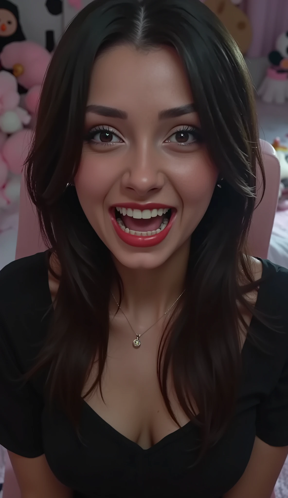 HORROR PICTURE, DARK, SCREAMING, Anime Captivating Villain