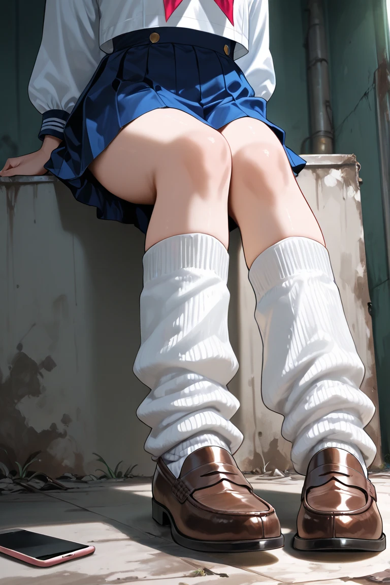 white legwear