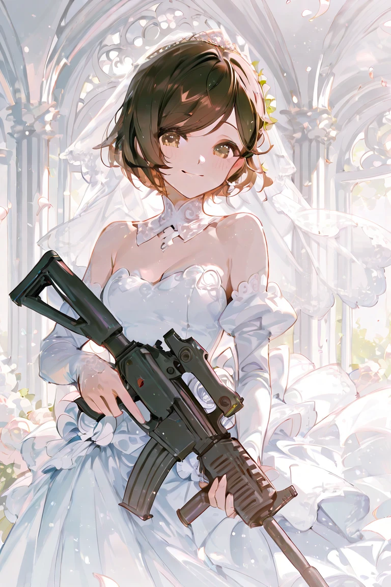 breathtaking score_9,score_8_up,score_7_up,score_6_up,score_5_up,score_4_up,
the bride in a white wedding dress,on the roof of the building,handheld sniper rifle,lift gun aiming posture,standing gun aiming stance,aim attitude,medium_shot,cowboy_shot,<lora:ç§»å¼è§çº¿çåè§ä¼ lookingAwayToLookingAt_v10:-1>,<lora:envyStarlightPinup01_v10:0.7>,from_back,dynamic_angle, . award-winning, professional, highly detailed