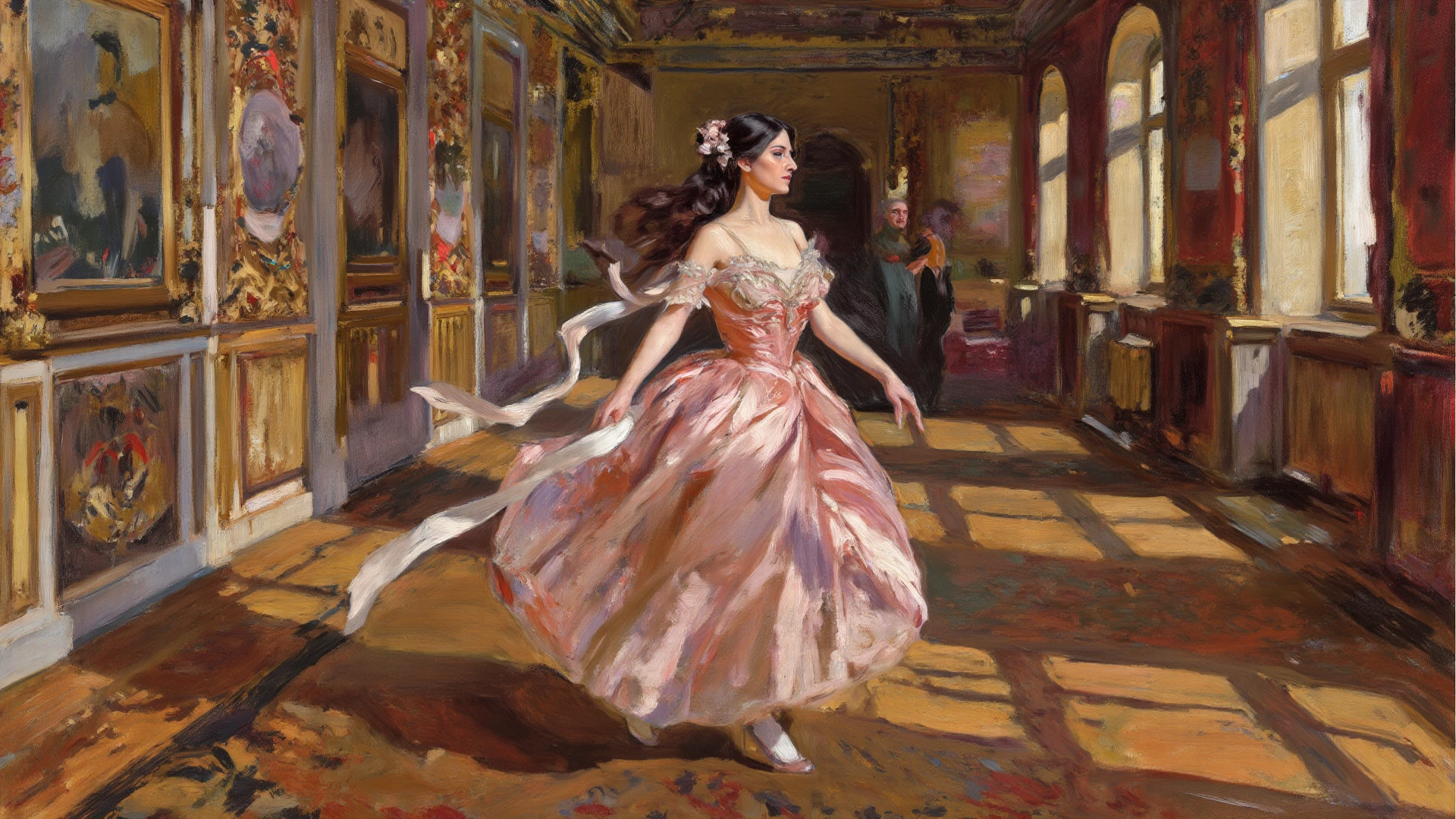 painting of a woman dancing