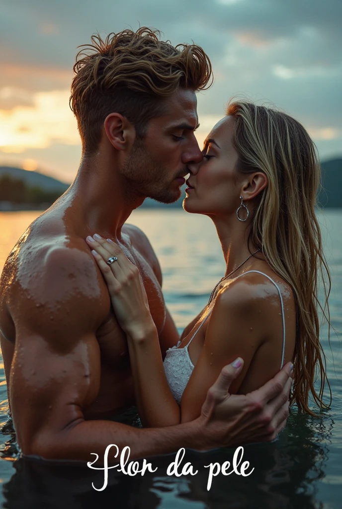 ((Masterpiece,photorealistic, detailed, 16k, realistic, fantasy)),(( old man and young girl))((hot liplock kiss)), a girl in bikini, in river ,water falls,,tall height, perfect slim body,girl have 6 pack abs, blonde hair, perfect body shape,perfect ass, perfect breasts ,girl have big boobs,