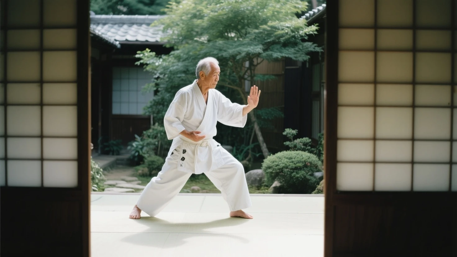 (male people),seventy years old,Strong build,(spread their legs),No clothing,(sexy panty),In old Japanese houses,On tatami,large bulge,Hands tied behind their backs,The crotch faces the camera,High fidelity