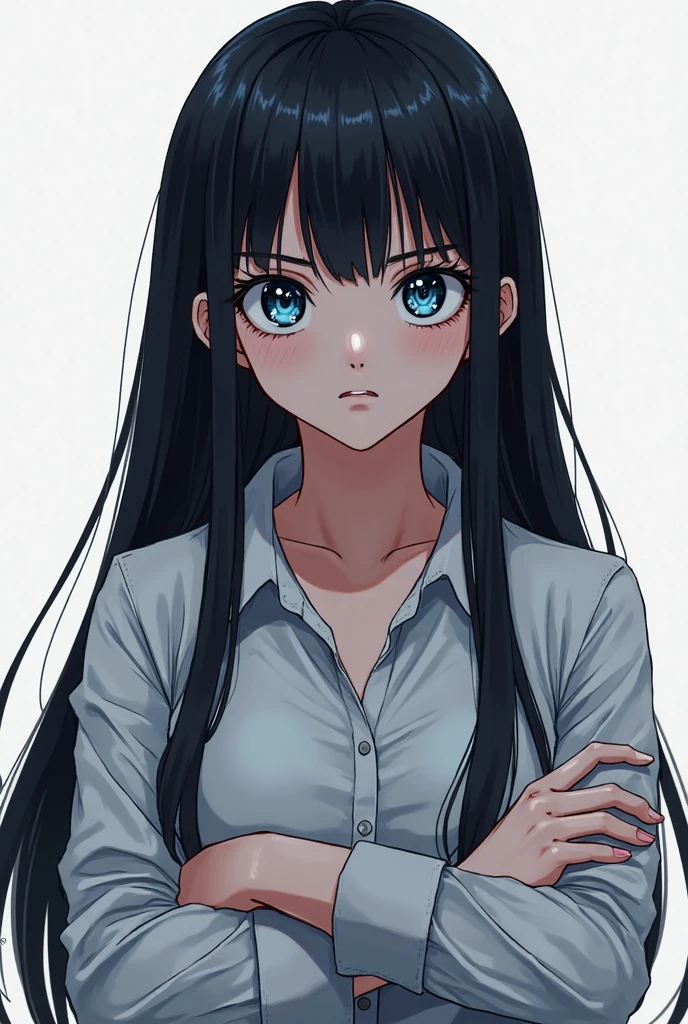 masterpiece, highly detailed, Best quality,(GiselleGewelle:1.3), ultra high res,1boy, full body(white_shirt, blue_eyes, long_hair, beatle,:1.2),solo<lora:GiselleGewelle:0.9