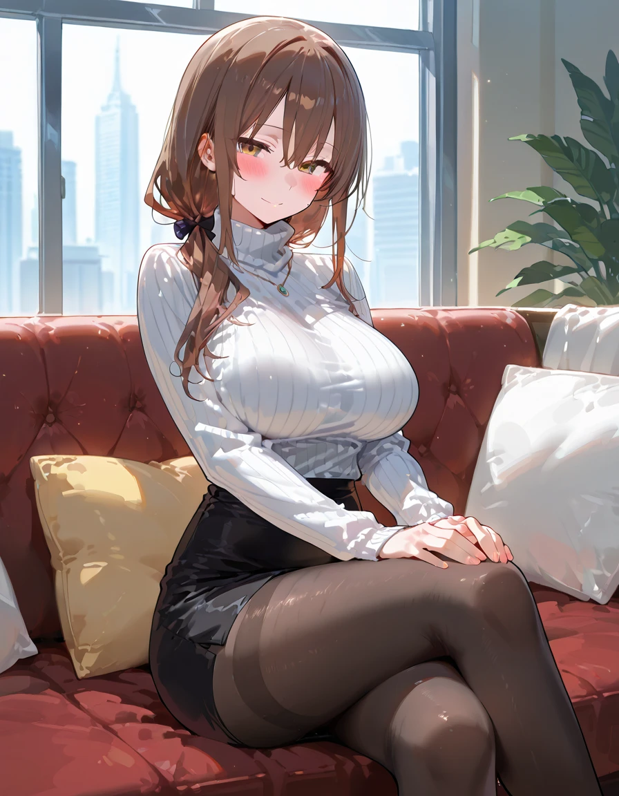 share indirect write、One girl in a mini skirt、Man smells feet, Sit with your legs wide apart、Looking down at the viewer, ponytail、Plump thighs, Highest quality, Focus on the thighs, Spread your legs wide, smile, blazer, blouse, Black Pantyhose, panties under pantyhose, , classroom, Black Hair,My thighs are steaming between the legs 、Sweaty pantyhose、Show the soles of your feet、Sweaty feet
