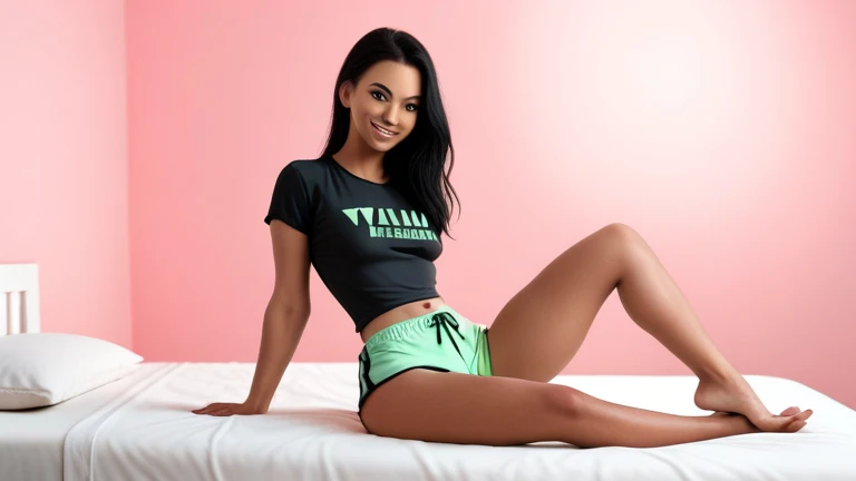 a beautiful woman with long black curly hair, beautiful detailed eyes, beautiful detailed lips, extremely detailed eyes and face, longeyelashes, gorgeous young latina woman, playing soccer, wearing a legging and long socks, full body, beautiful face, masterpiece, best quality, ultra-detailed, solo, shadows, contrast, cinematic light, side lighting, ultra high resol
ution, oest snacow. haw. 4k, do mm. ooca orotunoldad de camoo, nodak vision color, extremadamente detal ado, Cinematographer_\(ultra\), photoreallistic, Realstic, Postproceso, Maximum details, aspereza, vida real, ul tra realista, fotorrealismo, Cinematographer, 8k UHD, Cinematographer
