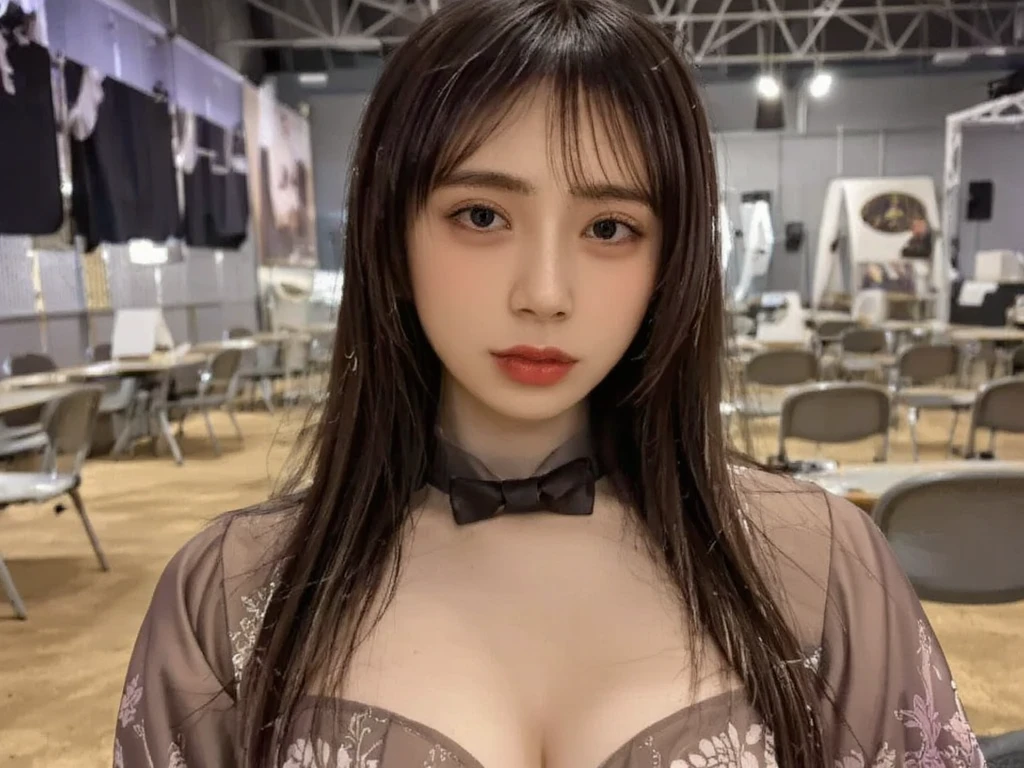 Completely naked