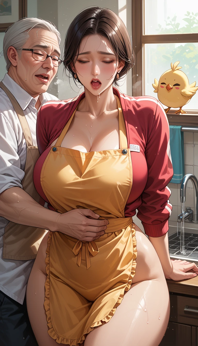 Detailed vaginas, hairy public