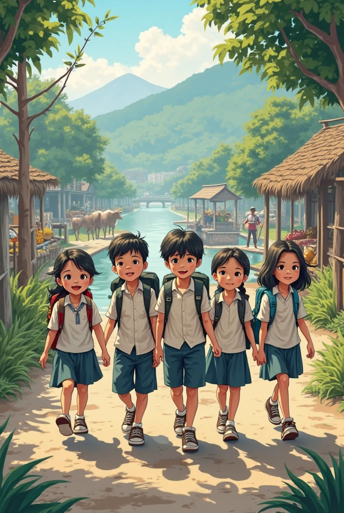 School students india