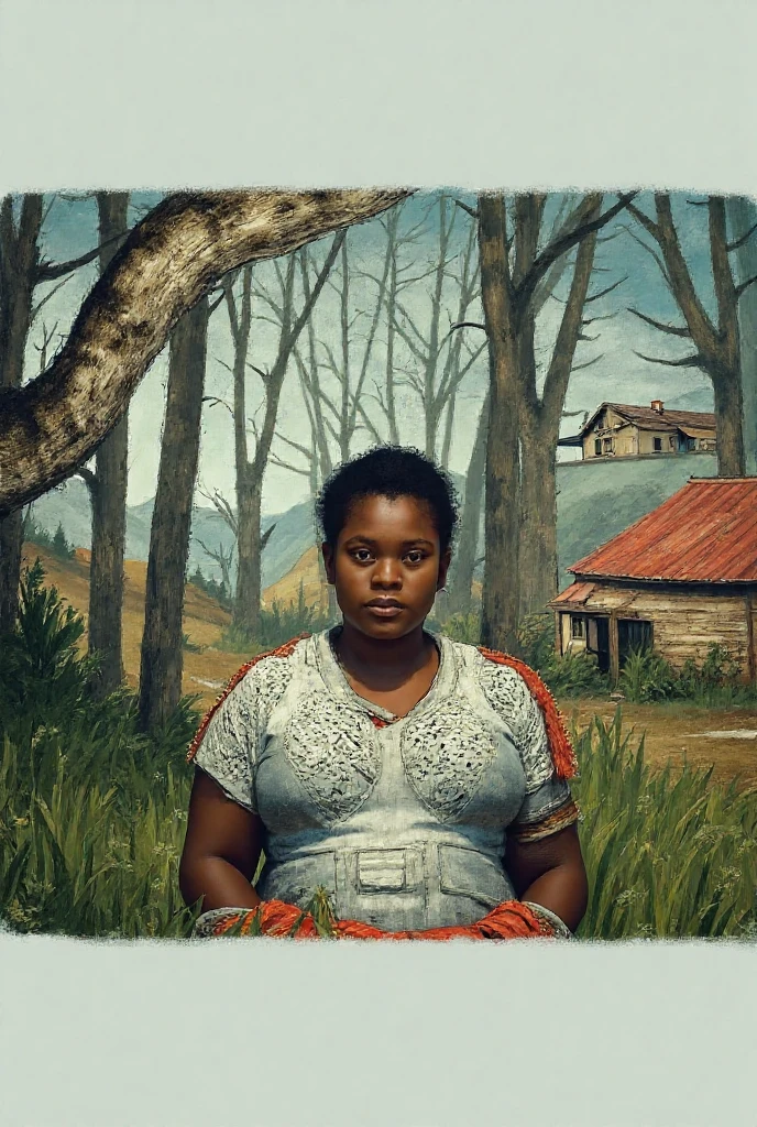(1 girl) (masterpiece, best quality) ((the chubby camp councilor is sad she wont see you until next year)) , ,  , (stormy dark sky, sunset, raining) (beautiful forest background)
((Melancholy emotions:1.4)), ((realistic oil painting)) art by norman Rockwell, ((heavy, huge, full chest)) (safe for work:1.3), (dynamic angle), (dynamic pose), () ((full body picture)) , sweater and short shorts, no bra, chubby girl