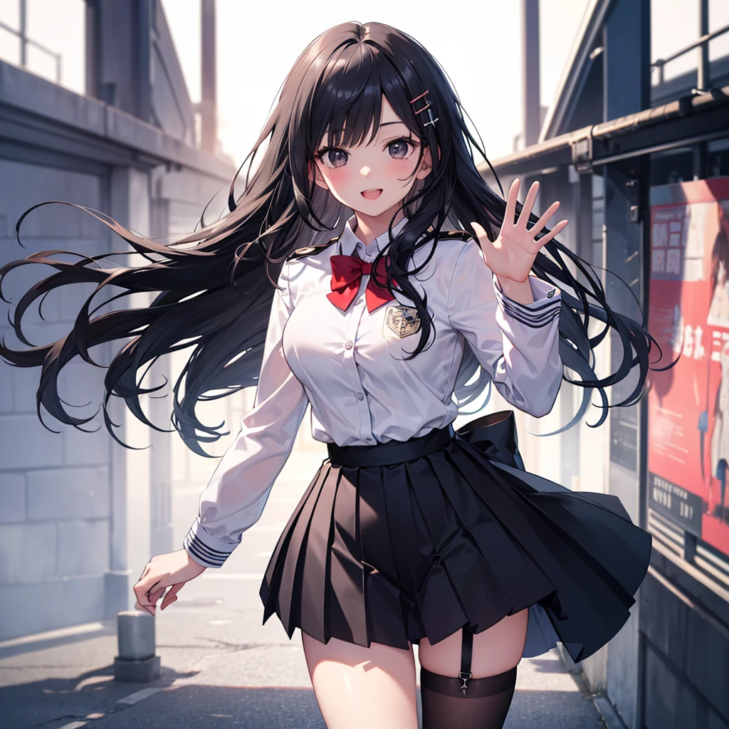 ((((Best Quality, 8K, 32K, masterpiece, 1.2)))),{{solo}},nsfw,{{{Artist: GirlfriendMix's style}}},((perfect beautiful face:1.2)), wearing , windy skirt, showing panties, embarrass, see through panties, ((a lot of public hairs:1.3)),